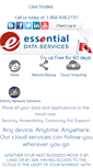 Mobile Screenshot of essentialdata.ca